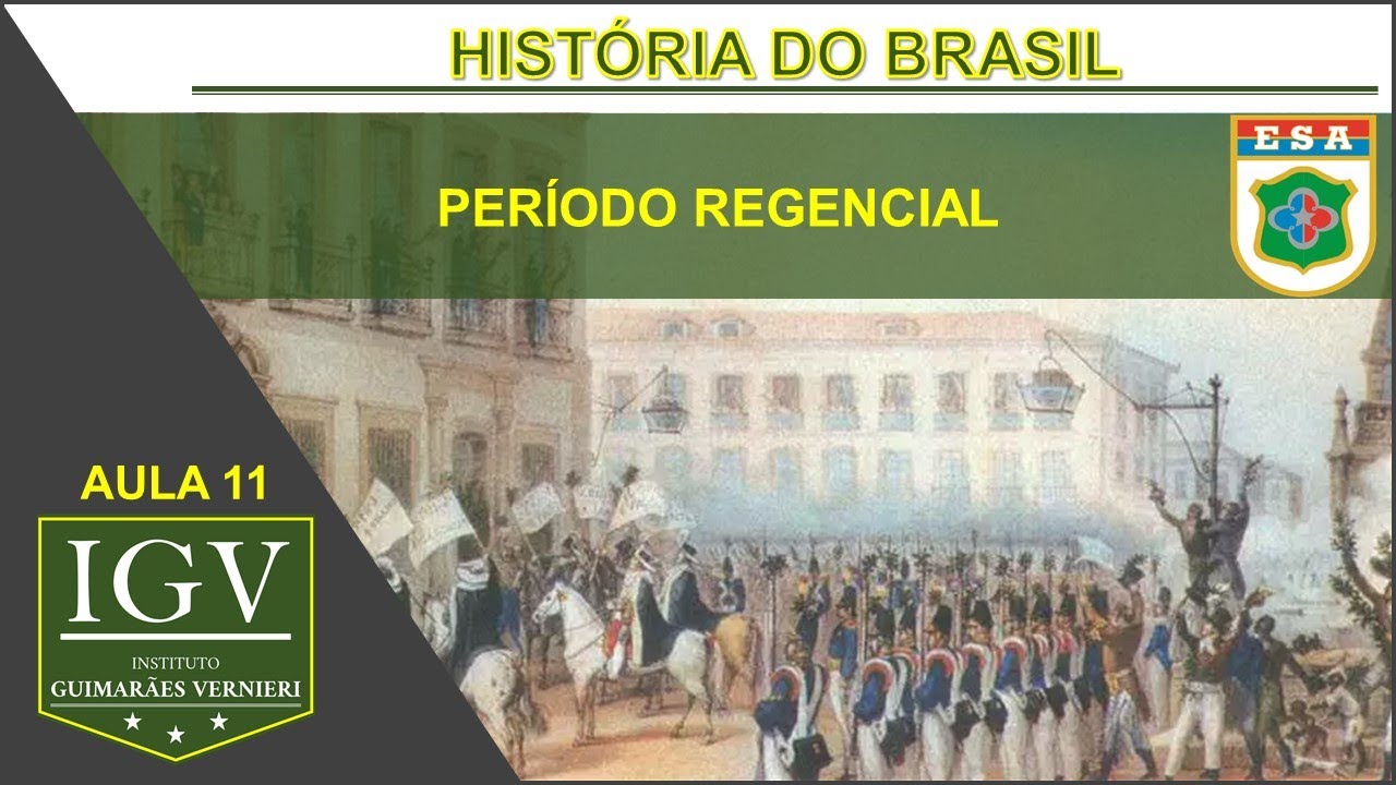 Período Regencial | História do Brasil | Aula 11