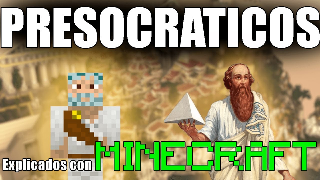 🧔🏻Los PRESOCR&Aacute;TICOS Explicados EN MINECRAFT