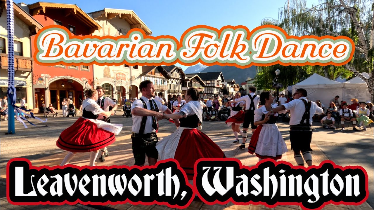 German Bavarian Traditional Folk Dance   Leavenworth, Washington