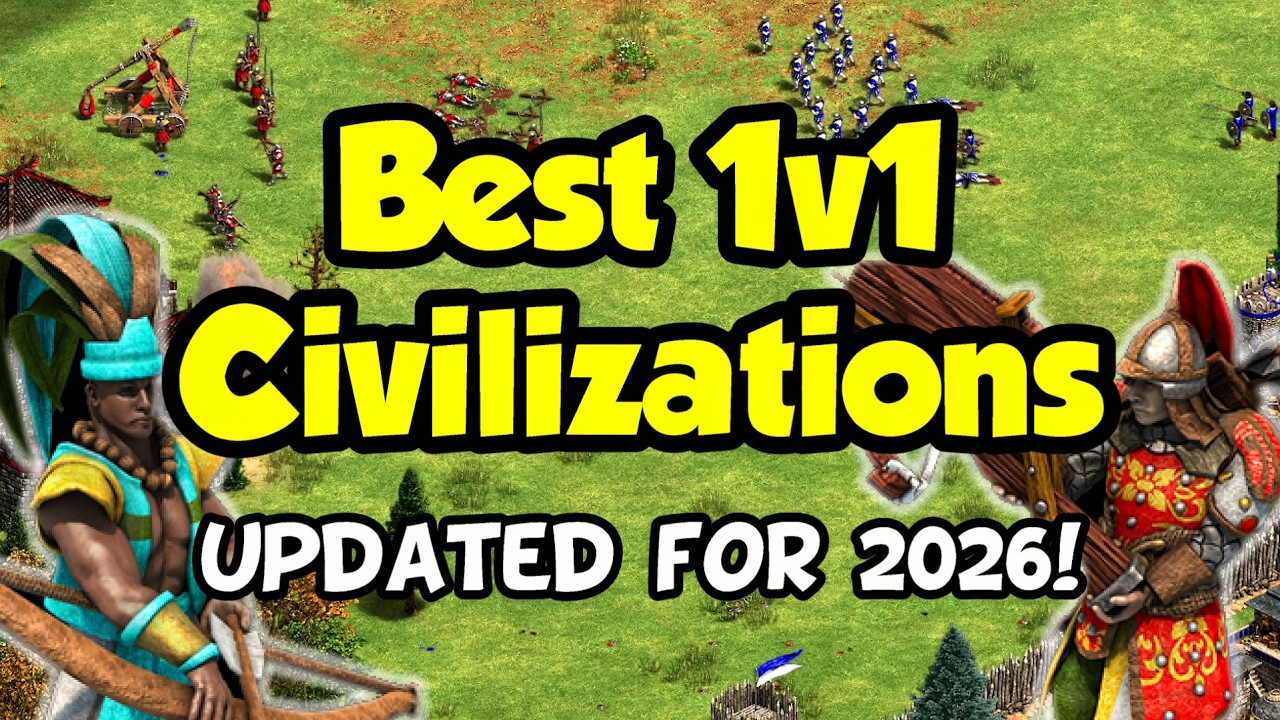 Best 1v1 Arabia Civilizations in AoE2 (2026)