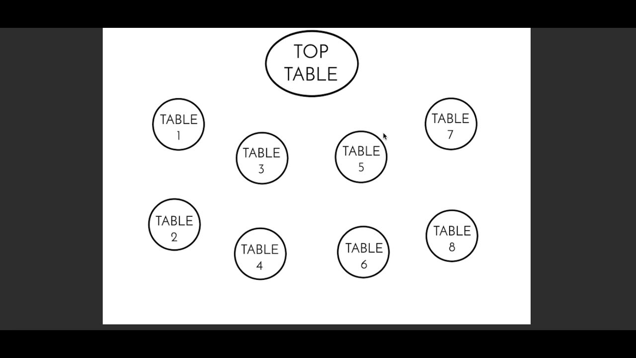 How to Create a Wedding Table Plan with Zero Stress