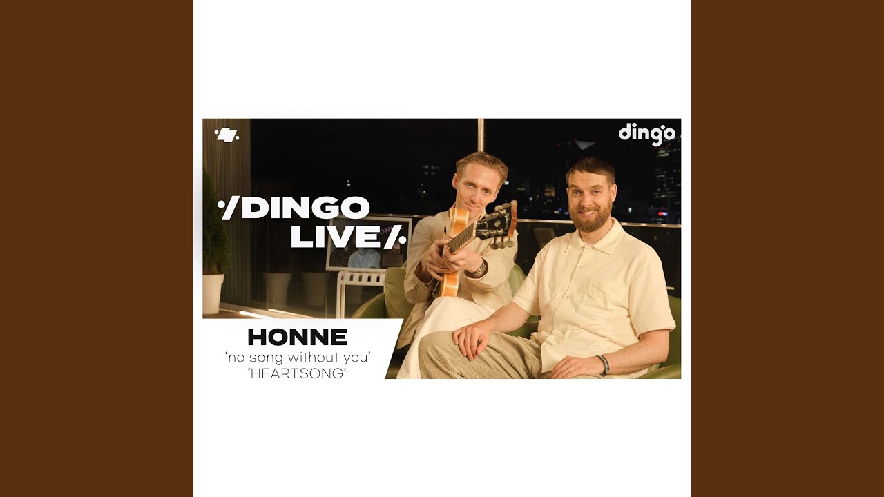 [#딩고라이브] 혼네 (HONNE) ‘no song without you’...