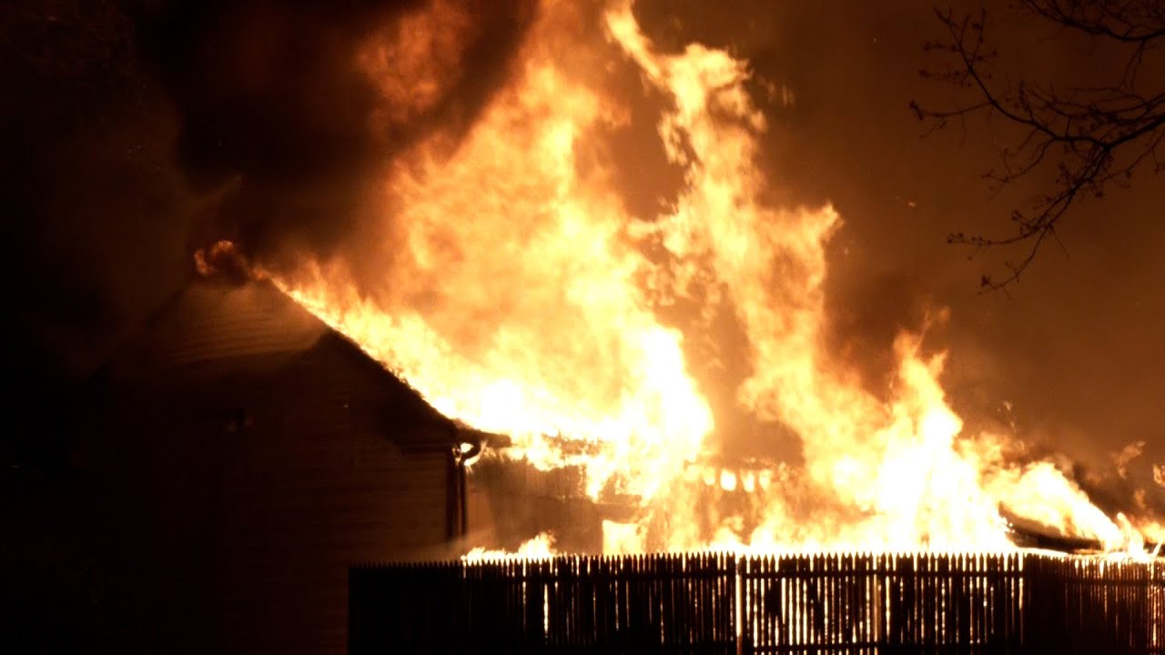 North Smithfield, RI Sayles Hill Rod & Gun Club destroyed by massive inferno