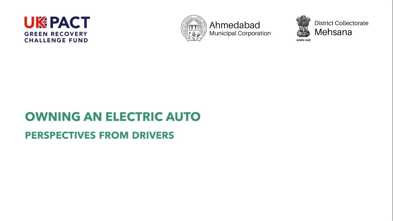 Owning an Electric Auto: Perspectives from Drivers | The UK PACT Programme