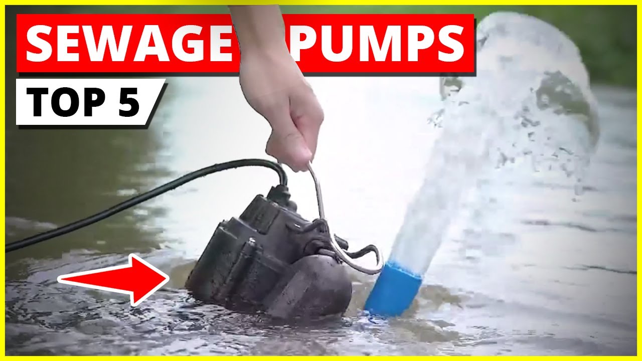 5 Best Sewage Pumps in 2026 | Top 5 Sewage Pump Reviews 💧