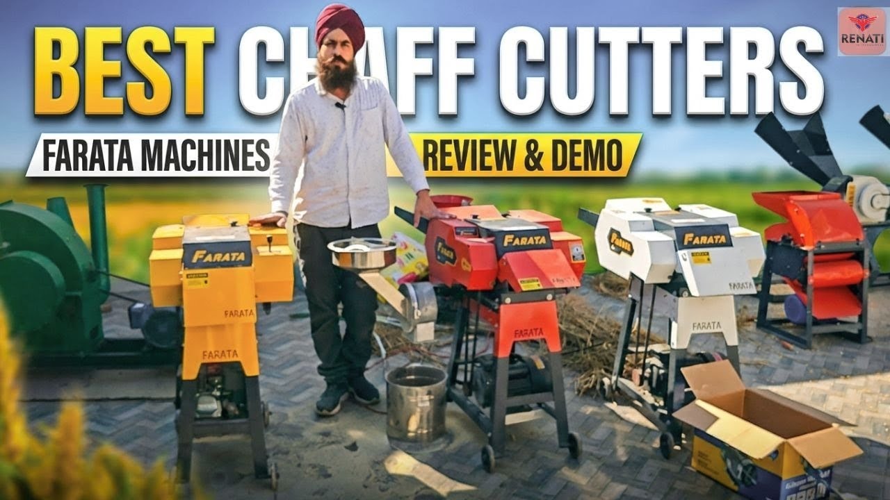 FARATA High-Speed Chaff Cutter Machine for Efficient and Uniform Fodder Processing#faratachaffcutter