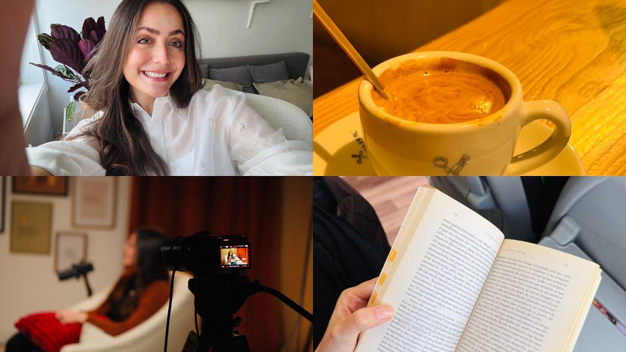 Novas leituras, gravação, estudos e novos caminhos! VLOG