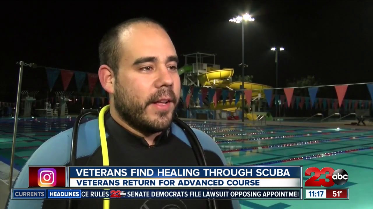 Veterans find healing through scuba diving classes