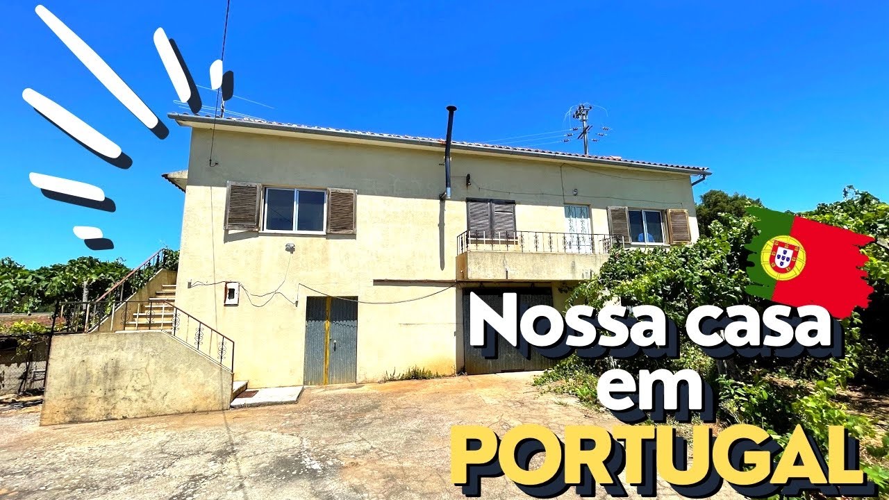 COMPRAMOS FINALMENTE NOSSA CASA EM PORTUGAL - VAMOS REFORMAR TUDO E SOZINHOS - TOUR COMPLETO
