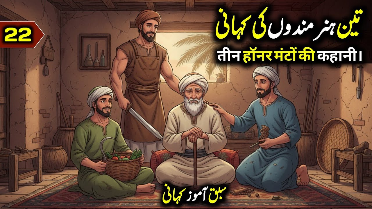 Teen Hunan Mandon Ki Kahani | Urdu Hindi Moral Stories 2026 | Nadeem Stories