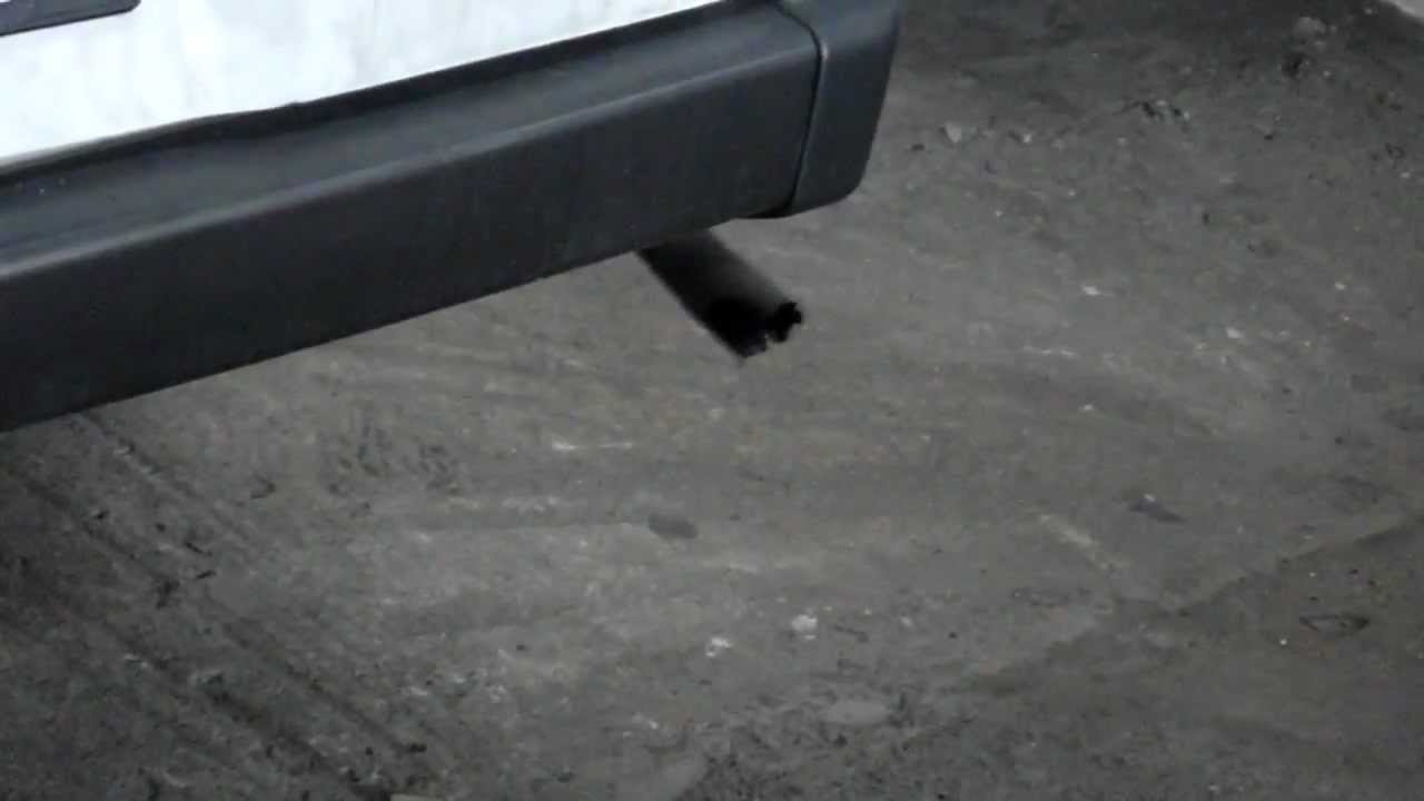 Smoke/Opacity Test For A Diesel Vehicle - Mitsubishi L300 Panel Van