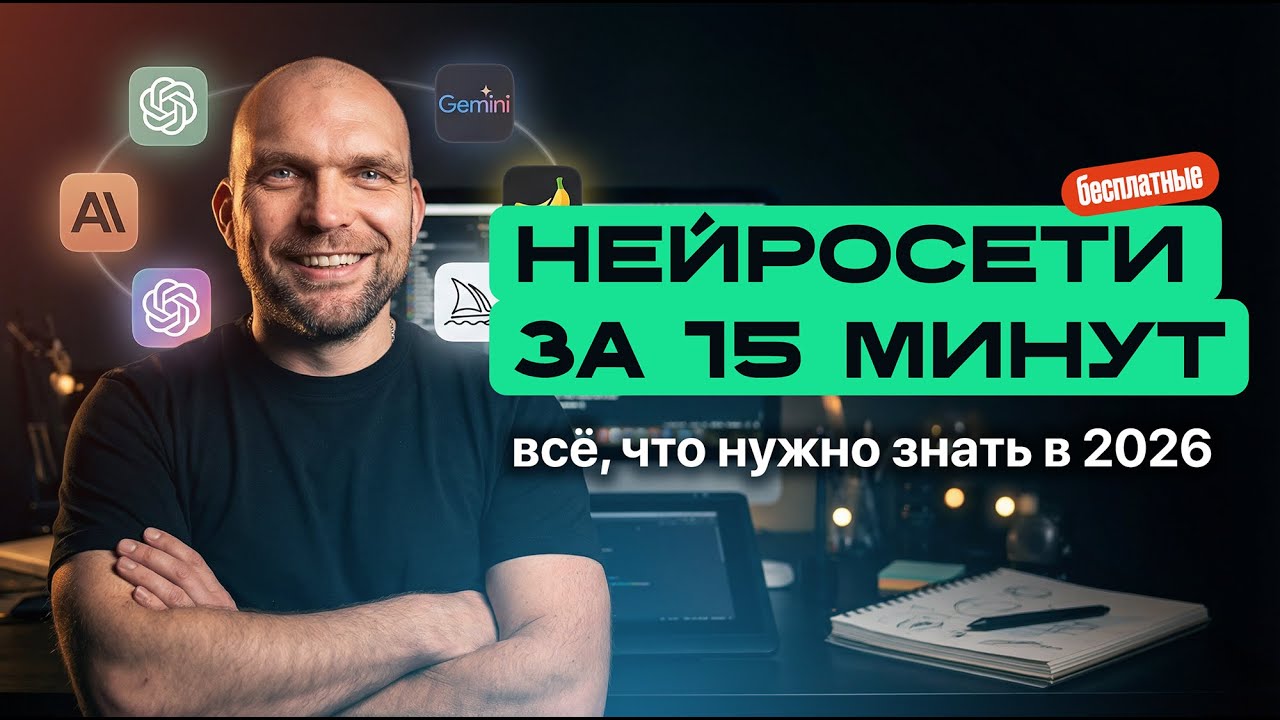 Нейросети для начинающих. Полный гайд за 15 минут