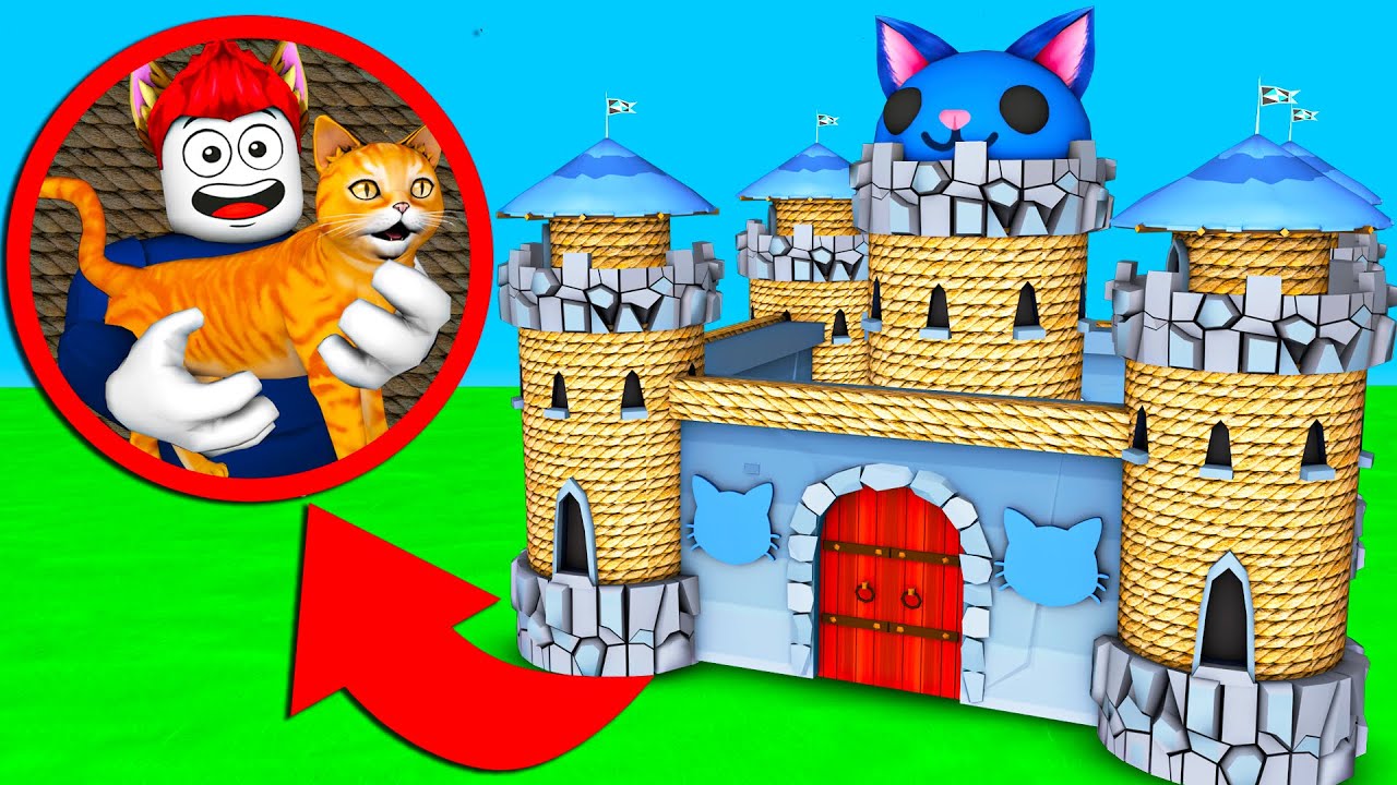 ICH BAUE die 100% SICHERE KATZEN BASIS in Roblox