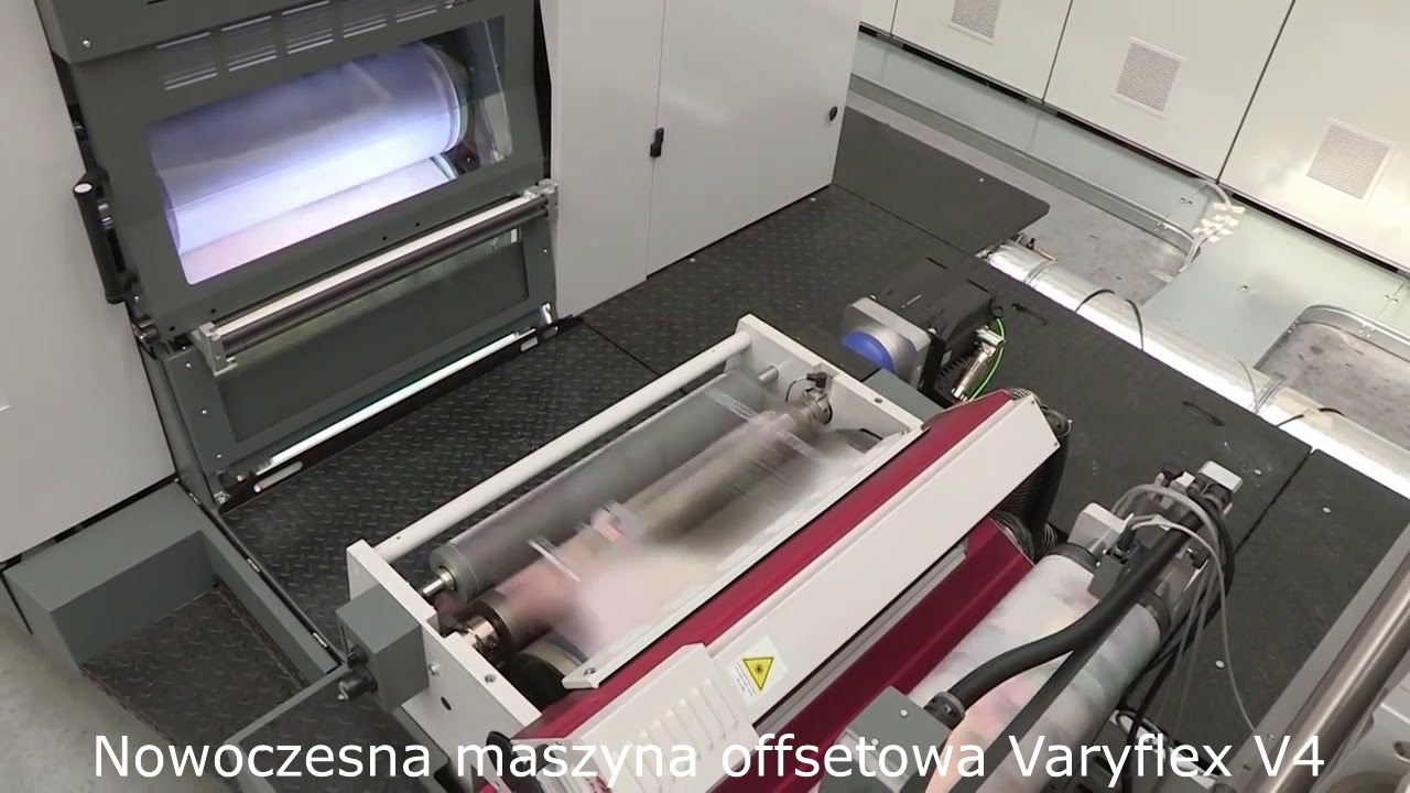 Omigraf o Varyflex V4 maszynie offsetowej firmy Omet