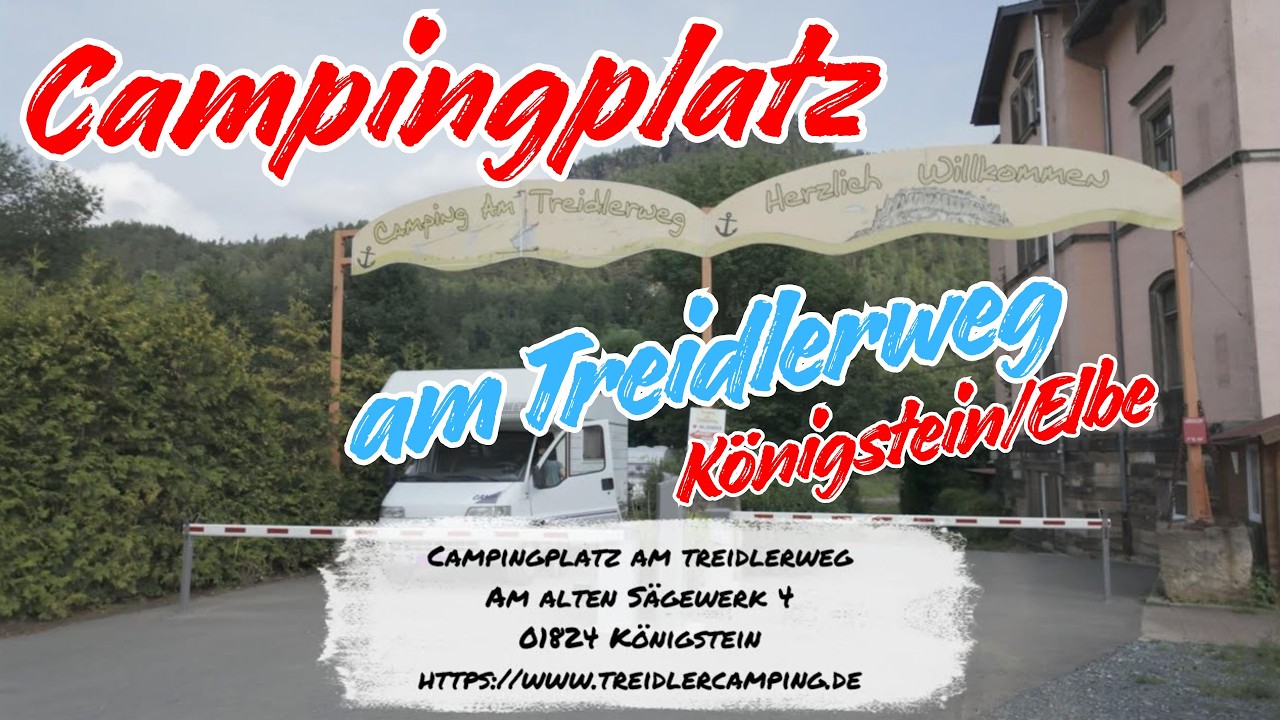Campingplatz Treidlerweg an der Elbe ⛺ | Unsere Erfahrung & Besuch Festung Königstein