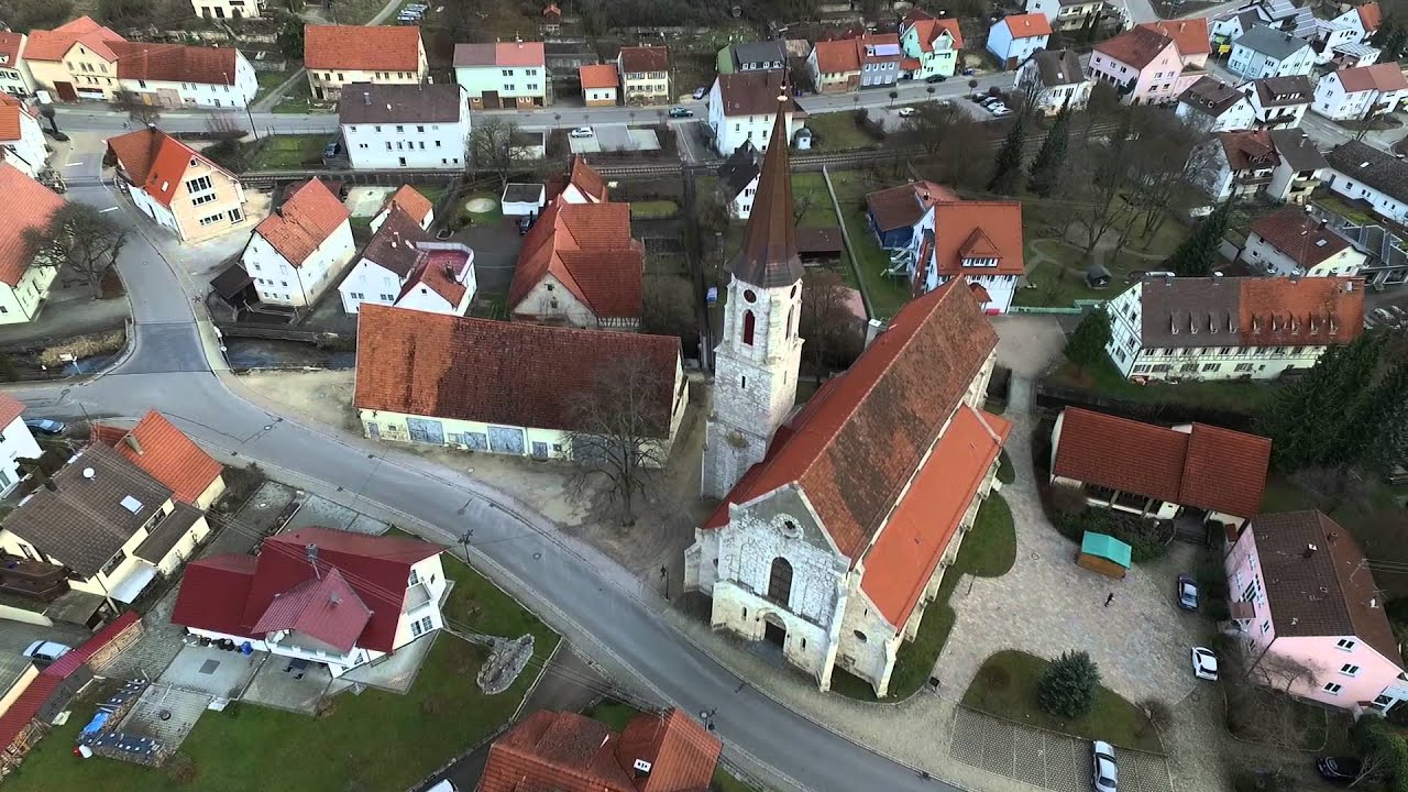 Neufra/Hohenz. - Kirche St. Mauritius - Flug in den Himmel - DJI Phantom 3