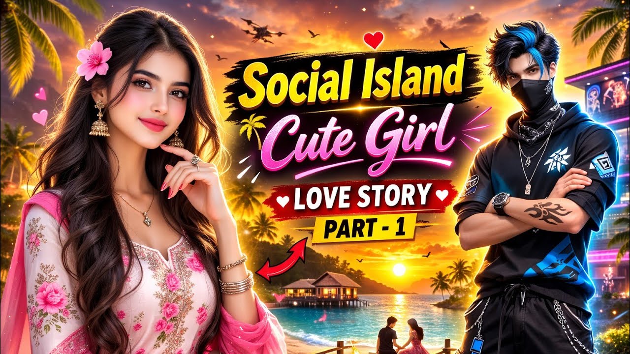 Social Island में Unexpected Girlfriend 😱 | Free Fire Funny Video