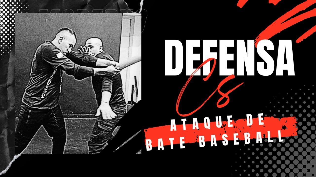 🟢COMO DEFENDERSE DE UN ATAQUE CON UN BATE DE BASEBALL (AGARRE A 2 MANOS)