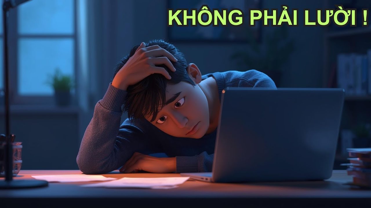Bạn Lười Hay Bạn Đang Kiệt Sức? Sự Thật Ít Ai Nhận Ra