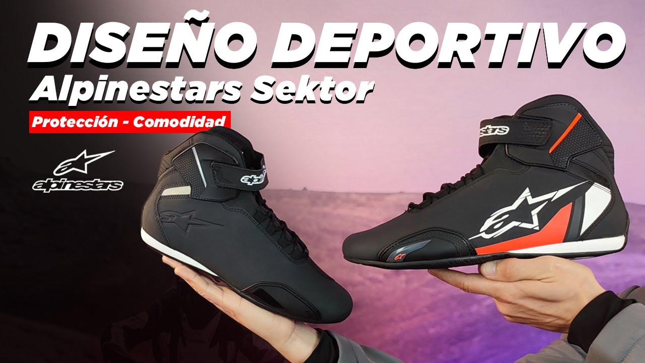 ALPINESTARS SEKTOR Botín de moto con estilo deportivo disponible en motomundi.cl