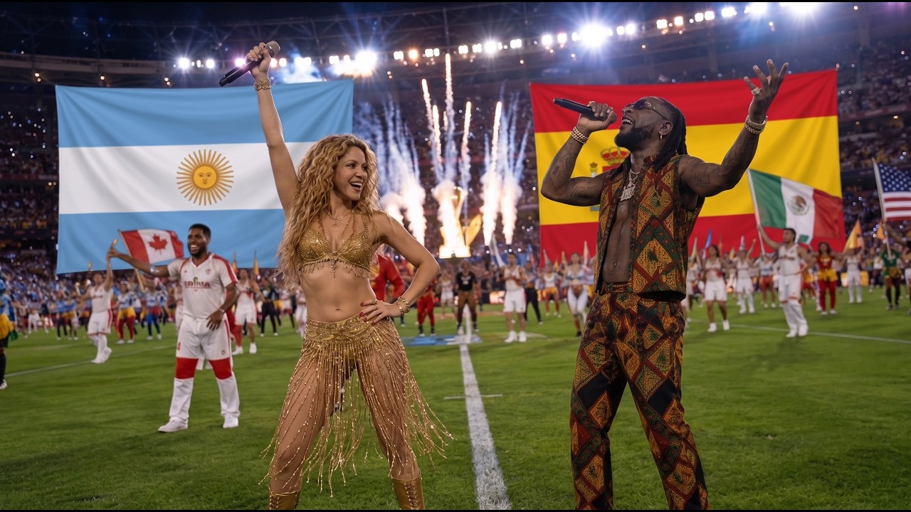 Shakira & Burna Boy Perform at FIFA World Cup 2026&trade; Opening Match 🔥⚽ | Epic Opening Ceremony 4K