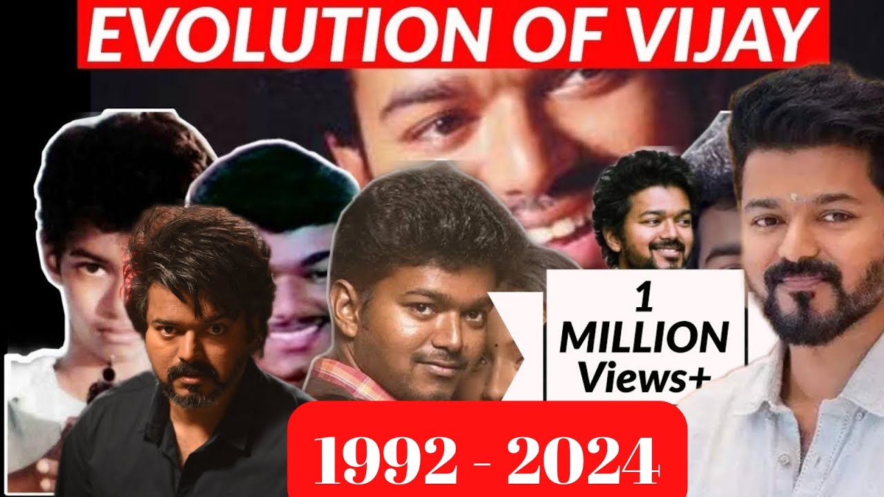 Evolution of #Thalapathy Vijay | The Rise of a Brand | TVK