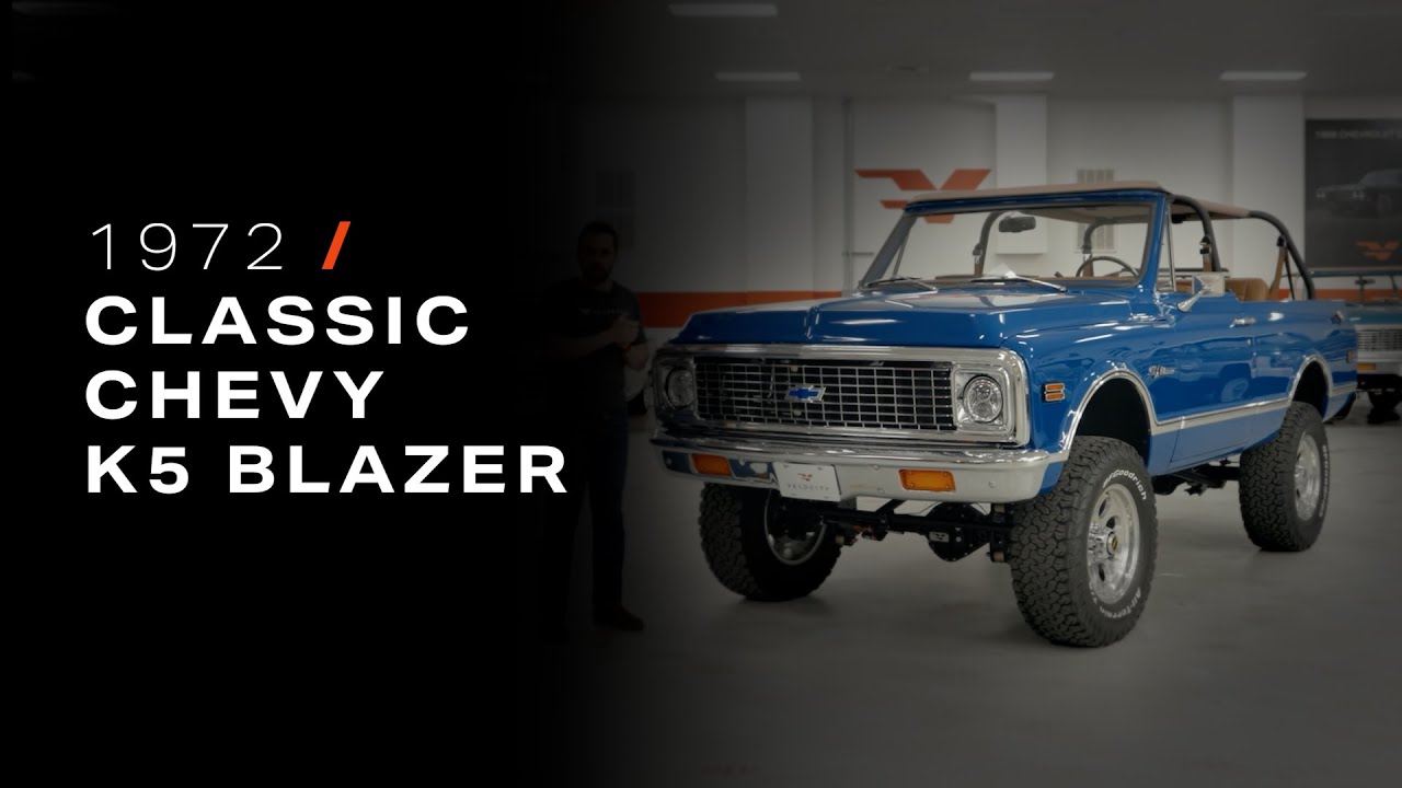 Classic Chevy K5 Blazer For Sale | Velocity Signature Series 1972 Chevy K5 Blazer No.3362