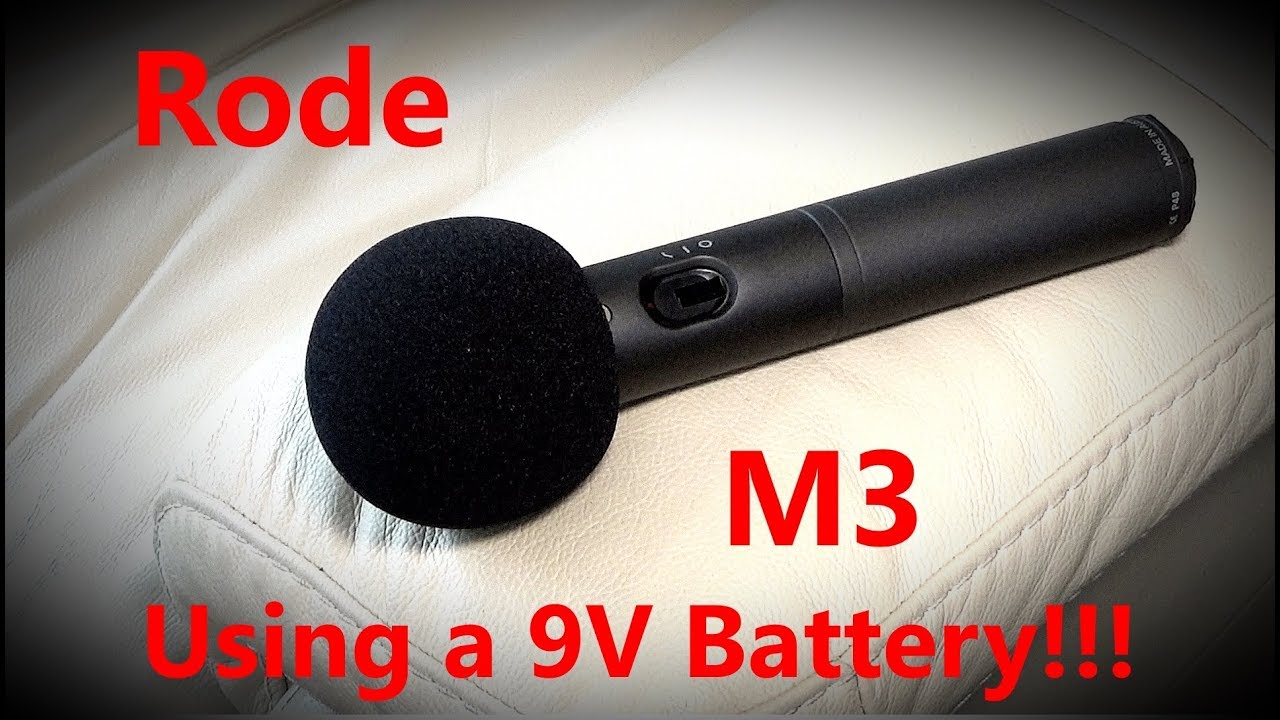 Rode M3 Demonstration - Part 2 - Battery Power
