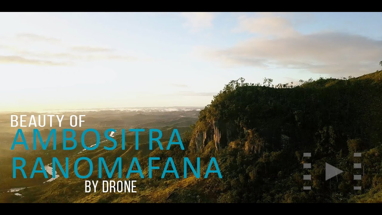 Beauty of Madagascar by drone #11 Ambositra Ranomafana