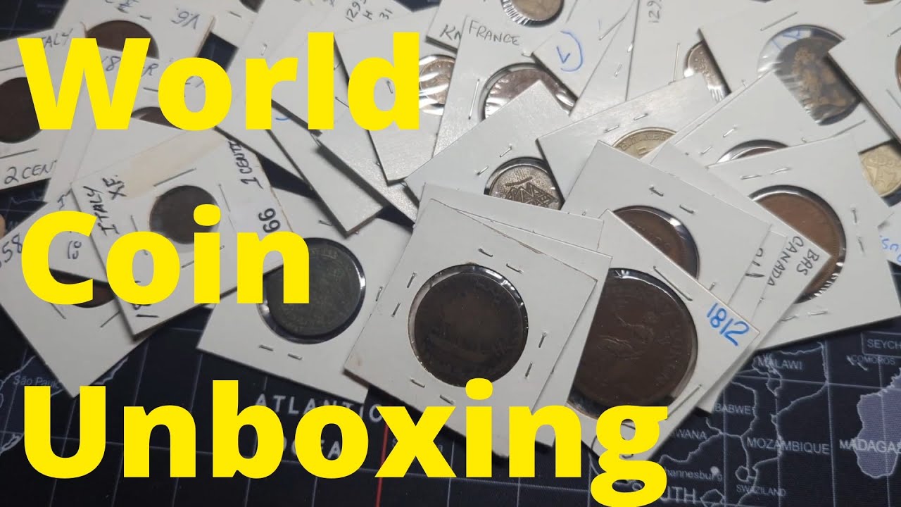 World Coin Unboxing