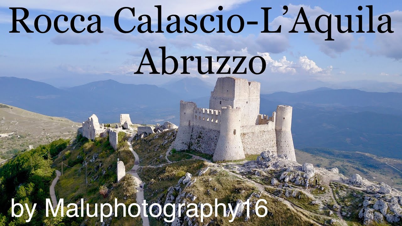 Rocca Calascio-Calascio  L`Aquila Abruzzo Italy🇮🇹/DJI/4K/HD/Drone/Maluphotography16/Gran Sasso/