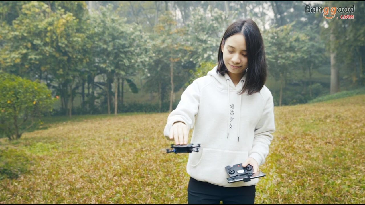 Eachine E55 Mini WiFi FPV Foldable Pocket Drone
