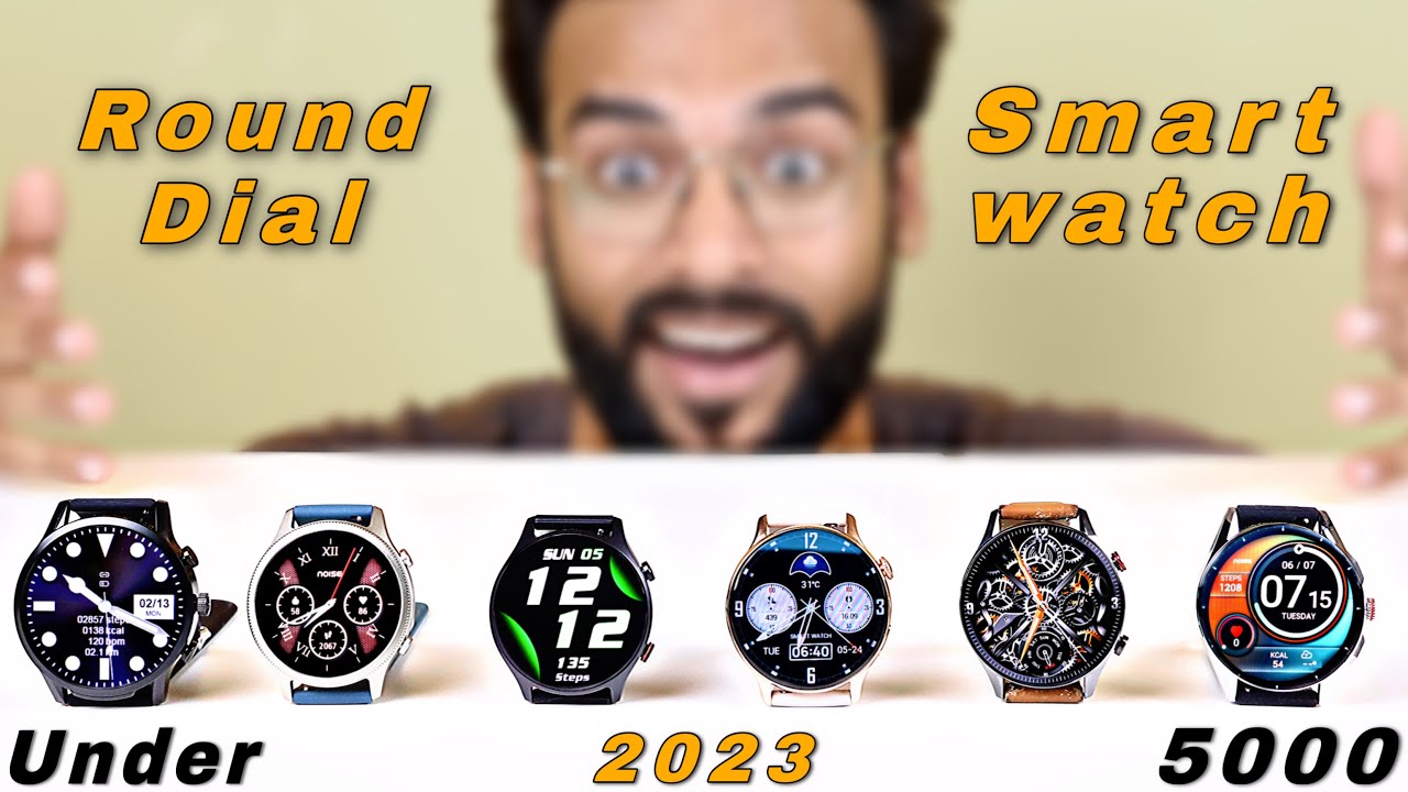 Best Smartwatches Under 5000 in March 2023⚡️Top-5 Round Dial Smartwatches Under 5000🔥Calling,Amoled