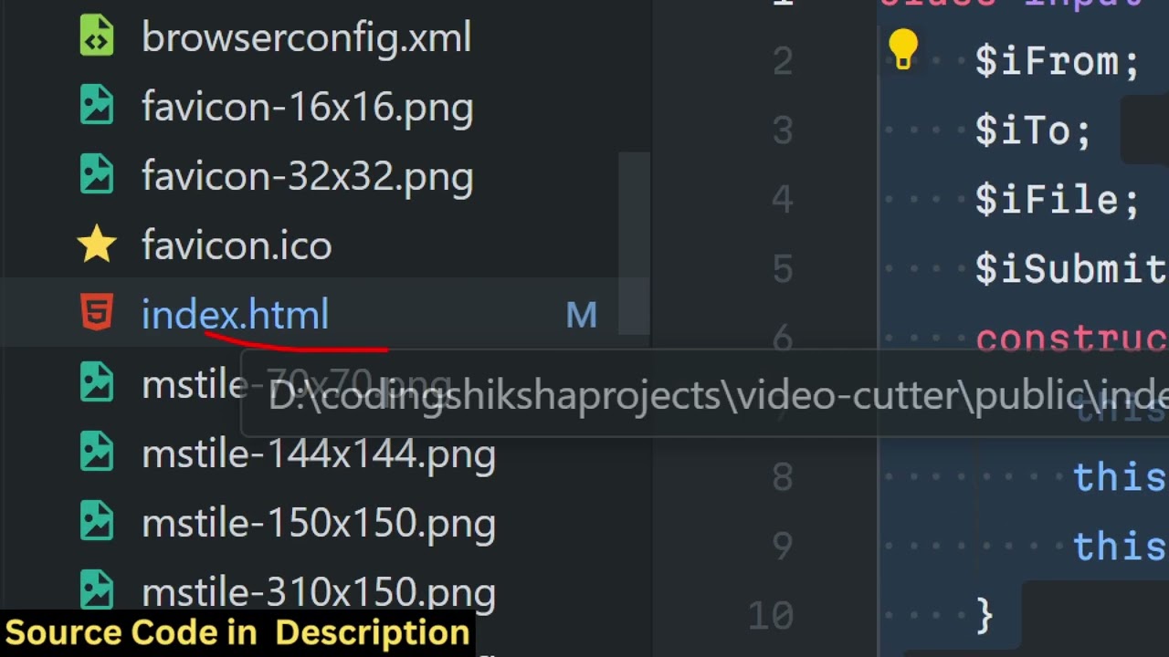 Node.js Express Project to Build FFMPEG Video Editor to Trim & Cut Videos in Browser Using JS
