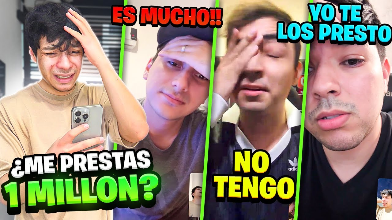 LES PIDO 1 MILLÓN DE PESOS A MIS AMIGOS PARA COMPRAR UN NUEVO AUTO - Yair17