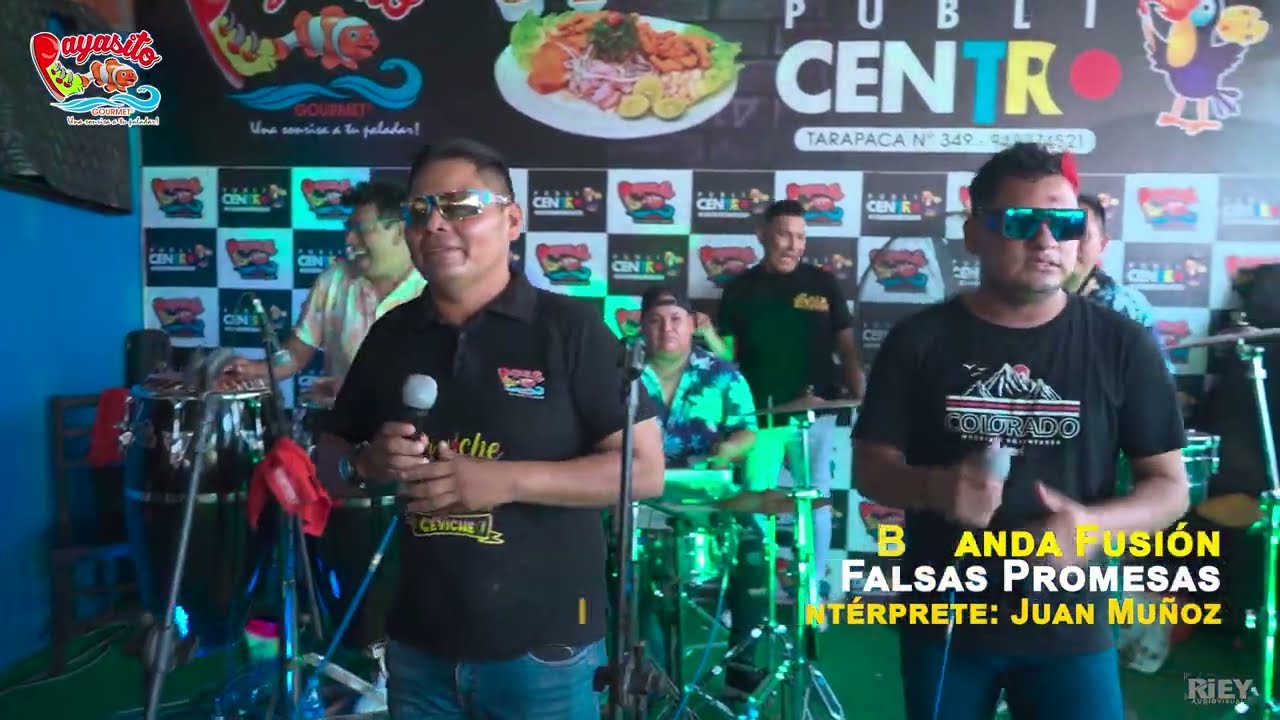BANDA FUSI&Oacute;N - FALSAS PROMESAS EN VIVO - 2024