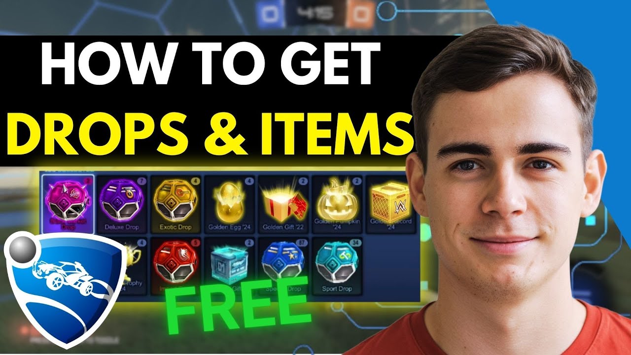 Rocket League - Trick To Get Drops & Items FOR FREE (2025)