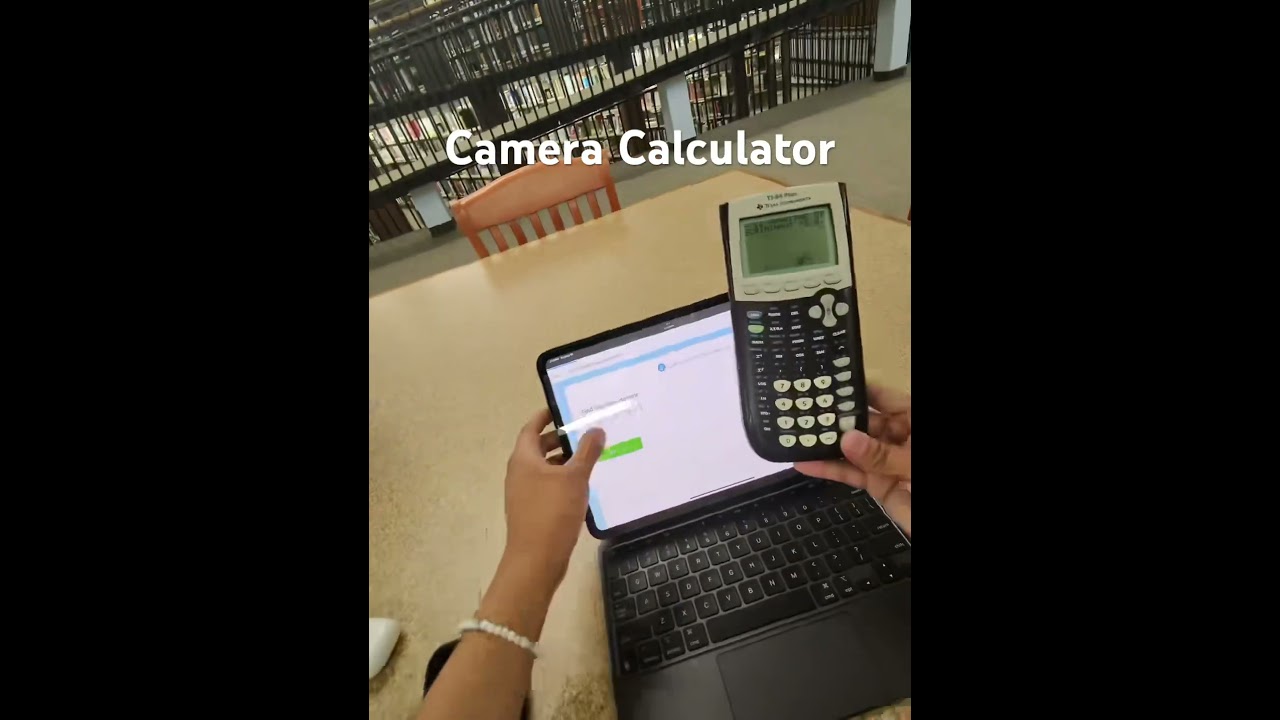 Camera with Chatgpt on Ti84 Calculator