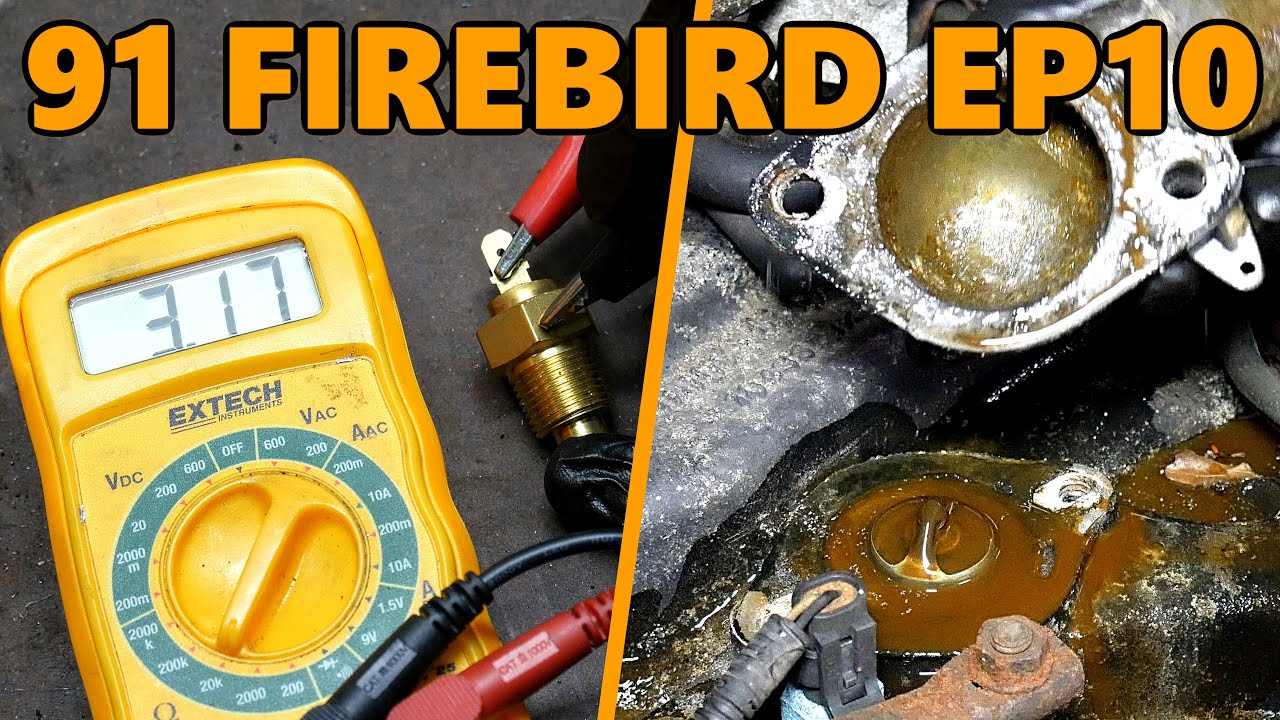 1991 Firebird Engine Temperature Gauge, Thermostat, Rad Hoses (Ep.10)