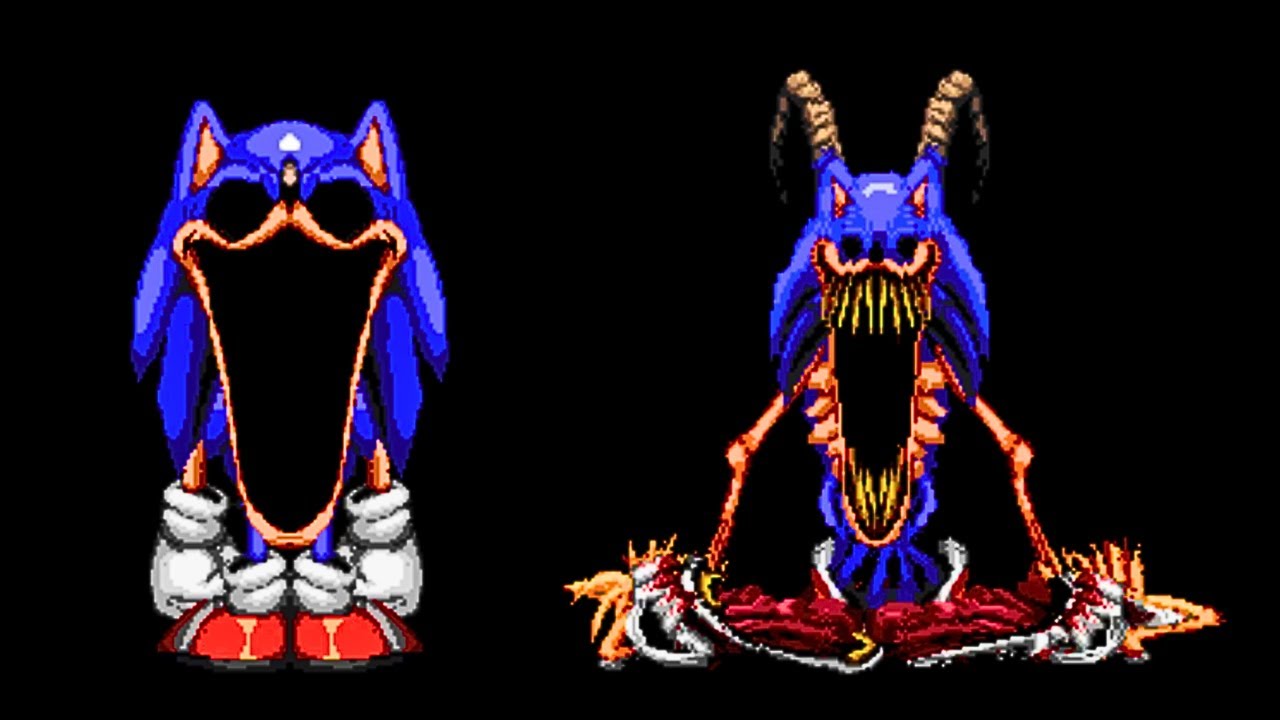 This Sonic Is Scarier Than Shin Sonic | Sonic Exe One More Time Repixeled