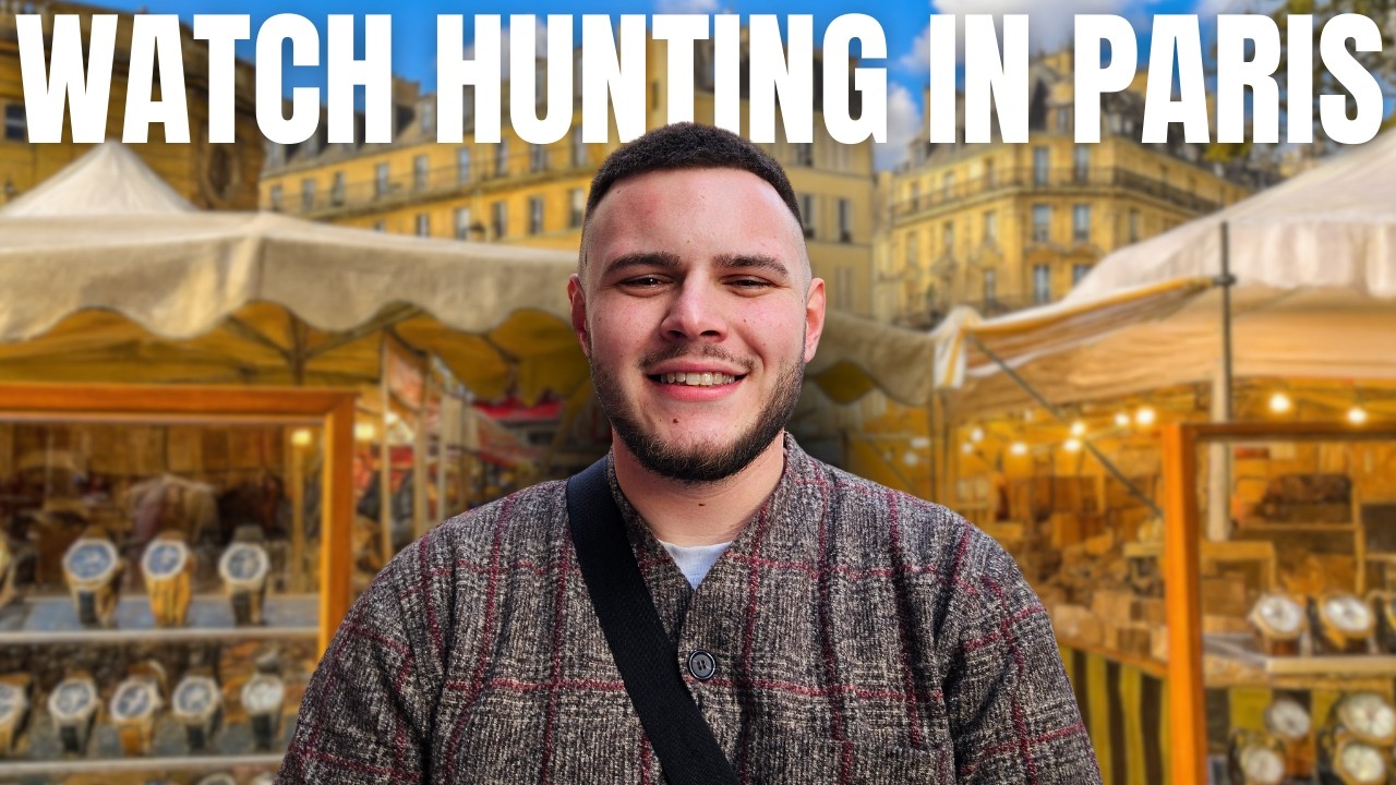 I Risked 24 Hours in Paris Hunting Vintage Watches