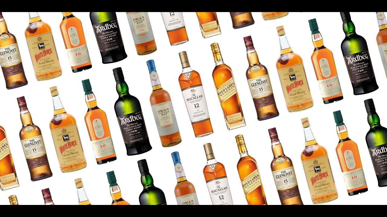 TOP 5 Whiskys de 12 años(Alta definicion)