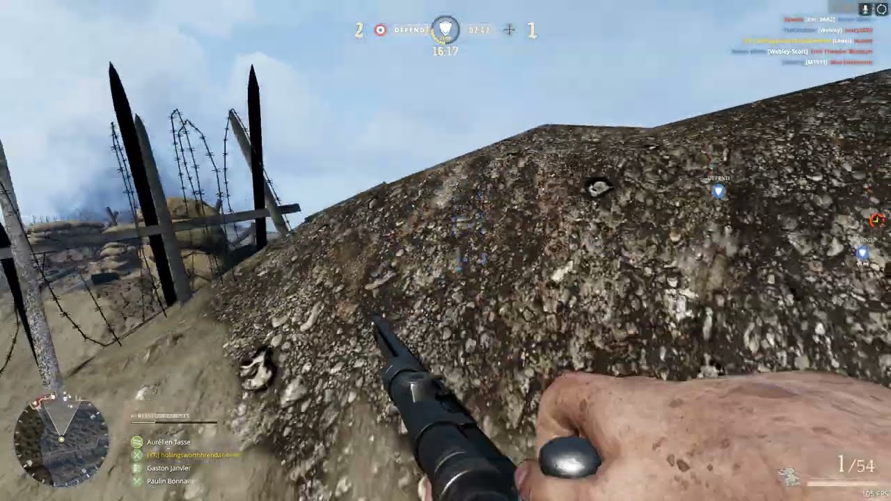 69/0 PC part1people get mad i destroy on fort douaumont using the1886lebel agaisnt players and bots