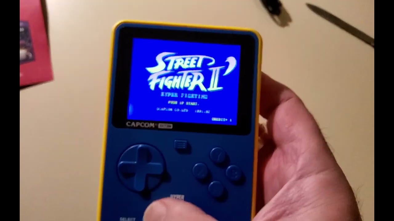 PREMIERA UNBOXING SUPER POCKET CAPCOM HYPER MEGA TECH EVERCADE