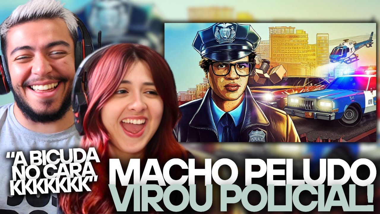 Games EduUu PARADO AÊ MALUCO!!! ✋👮 - The Precinct | REACT