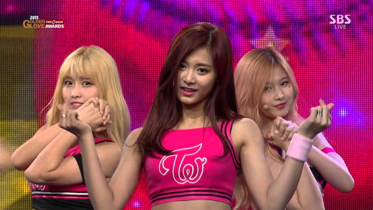 Twice   Like Ooh Ahh 151208 SBS KBO Golden Glove Awards