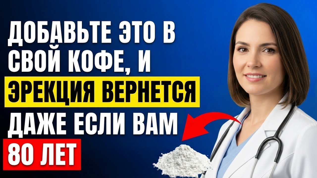 Урологи добавьте это в кофе — и эрекция возвращается даже в 80 лет