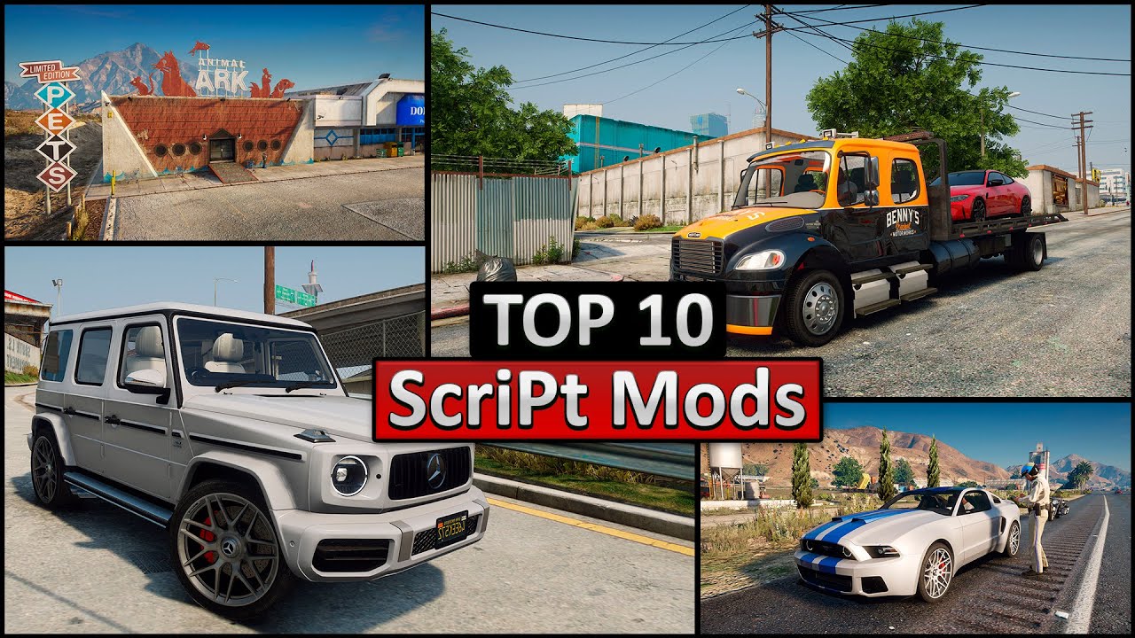 TOP 10 Script MODS for GTA 5 (2025) | Best scripts mods GTA V - part 3
