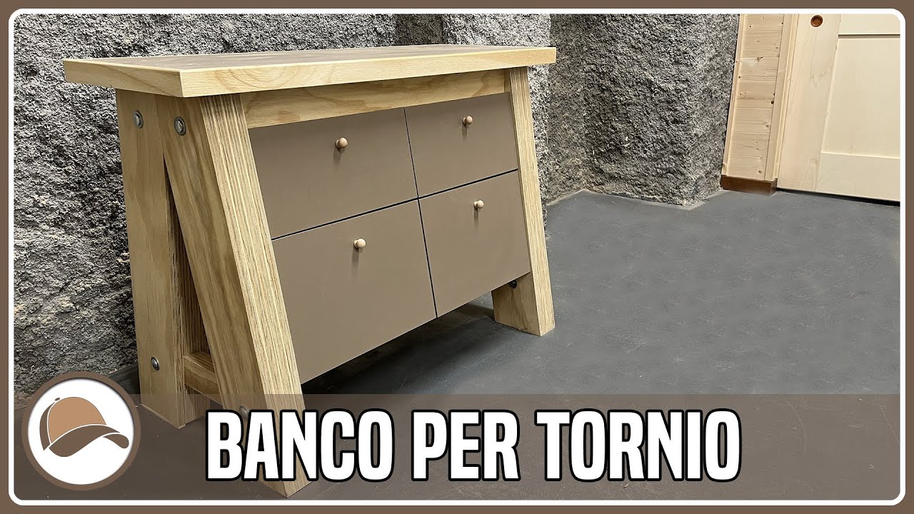 Banco per tornio in multistrato