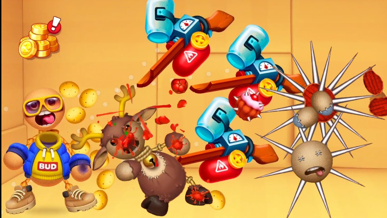 Kick The Buddy 2 Remastered New Update 2023 | New Foods Weapons